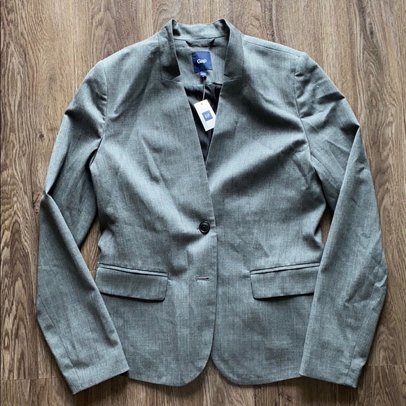 NWT Gap Gray Blazer - Picture 1 of 14
